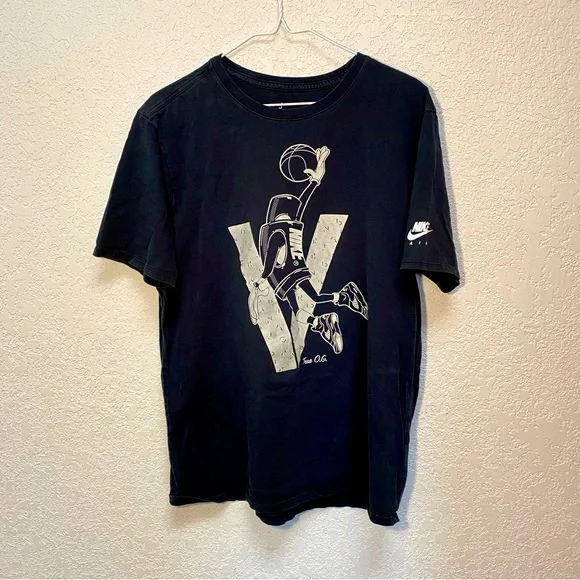 Nike Shirts Nike Tshirt Mens Large Black Short Sleeve Jordan